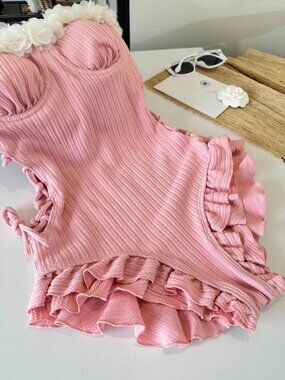 Miu Miu pink swimsuit for women